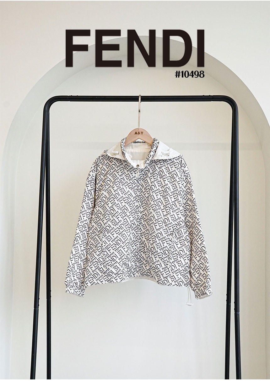 [FENDI] 팬디 수입 여성 FF테크니컬 리버서블 바람막이재킷