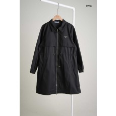 [PRADA] 프라다 체스트 삼각로고 스트링 코트자켓