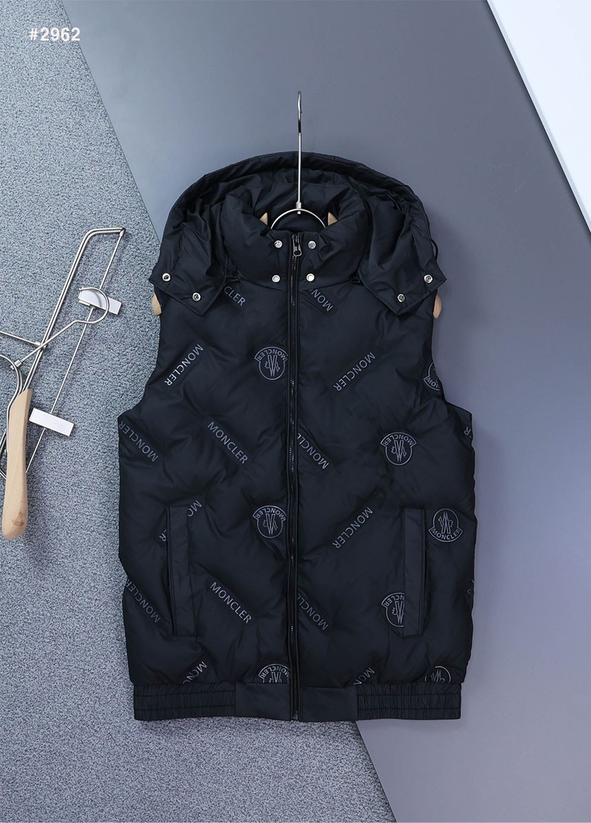 [MONCLER] 몽클레어 그레노블 멀티로고 패딩 베스트