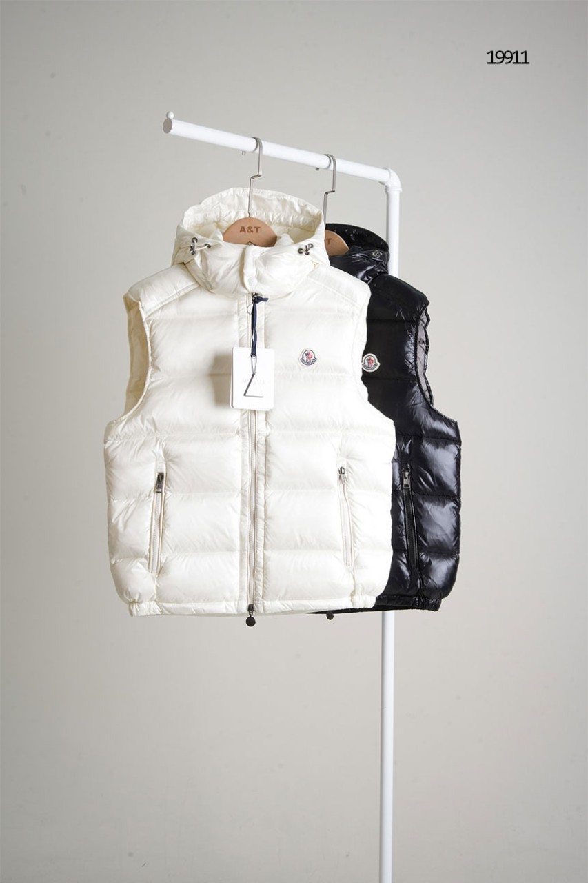 [MONCLER] 몽클레어 보머스 구스 다운 후드 베스트