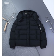 [PRADA] 프라다 포켓 삼각로고 후드 구스 패딩 점퍼