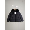 [MONCLER] 몽클레어 라이체퍼 후드 쇼트 다운 자켓