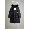 [MONCLER] 몽클레어 보에딕(Moncler Boedic) 폭스퍼 여성 롱 다운 자켓