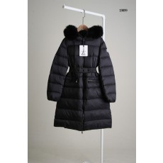 [MONCLER] 몽클레어 보에딕(Moncler Boedic) 폭스퍼 여성 롱 다운 자켓