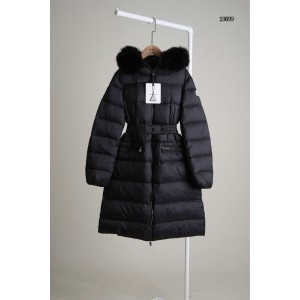 [MONCLER] 몽클레어 보에딕(Moncler Boedic) 폭스퍼 여성 롱 다운 자켓