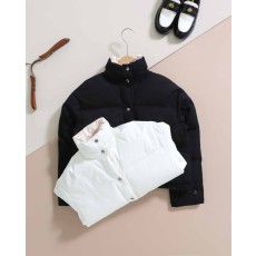 로로피아나 [ LORO ] 수입 하이넥 미니멀 다운 자켓 입고