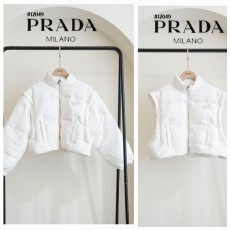 [PRADA] 프라다 수입 레터링 푸퍼 다운 점퍼