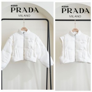 [PRADA] 프라다 수입 레터링 푸퍼 다운 점퍼