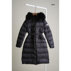 [MONCLER] 몽클레어 보에딕(Boedic) 후드 시어링 트리밍 롱 다운 자켓
