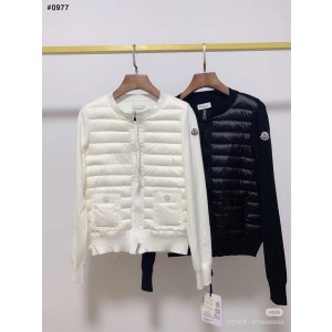 [MONCLER] 몽클레어 트리콧 믹스 다운 패딩 니트