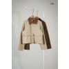 [BURBERRY] 버버리 여성 코듀로이 카라 숏 자켓