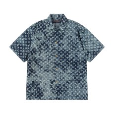 [LOUIS VUITTON] 루이비통 수입고급 모노그램 데님 셔츠 자켓