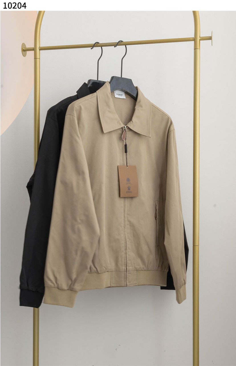 버버리 [BURBERRY] 버버리 코튼 블루종 체크 재킷 신상입고