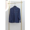 프라다 [PRADA] 라이트 데님 트라이앵글 로고 재킷 블루 신상입고