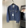 [DIOR] 크리스찬 디올 오블리크 모티브 블루종