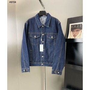 [DIOR] 크리스찬 디올 오블리크 모티브 블루종