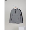 [STONE ISLAND] 스톤아일랜드 남성 포켓 와펜 패치 후드 아노락 자켓