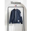 [THOM BROWNE] 톰브라운 엔지니어 메쉬 사선 완장 후드 자켓