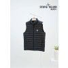 [STONE ISLAND] 스톤아일랜드 남성 와펜 패치 하이넥 경량 다운 베스트