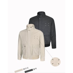 메종마르지엘라 [ M*isonmargiela ] 수입 안트라사이트 울세무 블루종 입고