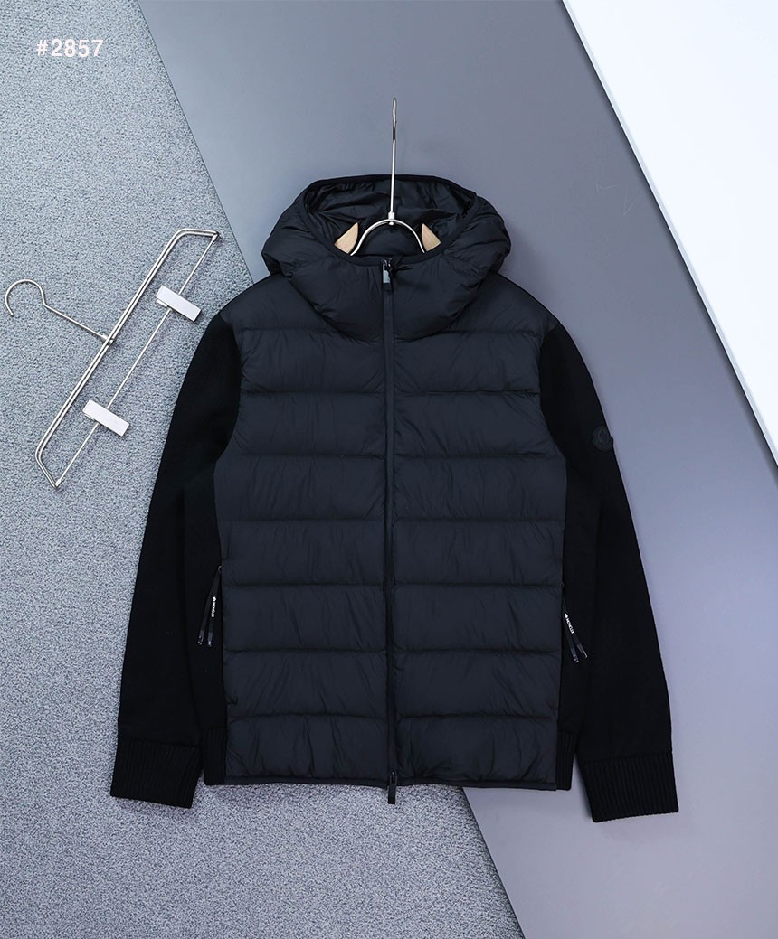 [MONCLER] 몽클레어 퀄팅 코튼 후드 집업 자켓