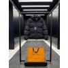 루이비통 [LOUIS VUITTON] 검정 후드 점퍼 다운 블루종