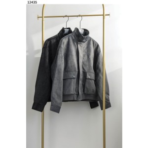 메종마르지엘라 [Maison Margiela] 로고 패치 스웨이드 자켓 신상입고