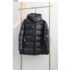 몽클레어 [MONCLER] 블랙 Moncler Maya 탈부착 후드 쇼트 다운 재킷 신상입고