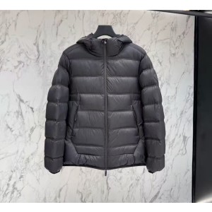 몽클레어 [MONCLER] 몽클레르 25SS 가디 남성 후드 숏패딩 블랙