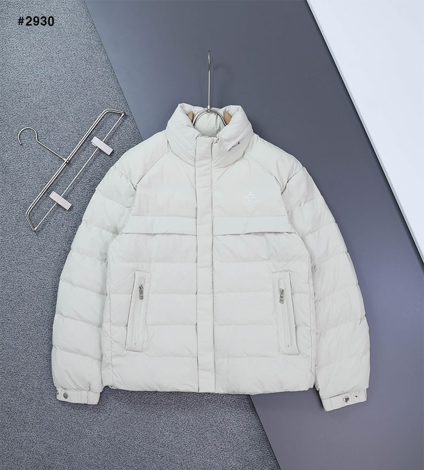 [PRADA] 프라다 리나일론 삼각로고 패딩 자켓
