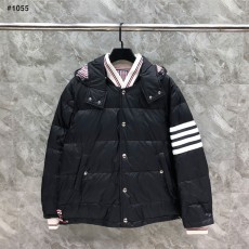 [THOM BROWNE] 톰브라운 다운필드 매르 나일론 4바 보머 자켓
