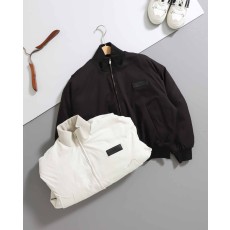 돌체앤가바나 [ D & G ] 개퍼 패티드 하이넥 봄버 패딩재킷 입고