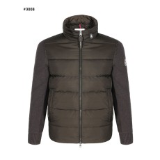 [MONCLER] 몽클레어 트리코 니트 패딩 울 집업 가디건