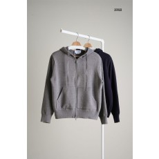 [THOM BROWNE] 톰브라운 캐릭터 후드 풀집업 가디건