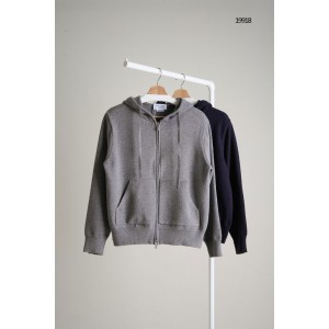 [THOM BROWNE] 톰브라운 캐릭터 후드 풀집업 가디건