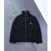 [PRADA] 프라다 삼각로고 크롭 다운 패딩 자켓