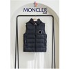 [MONCLER] 몽클레어 수입고퀄  벨벳 로고 패치 다운 베스트