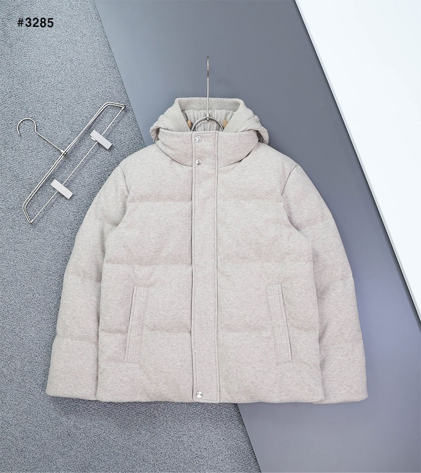 [LORO PIANA] 로로피아나 클래식 구스 다운 후드 패딩 자켓