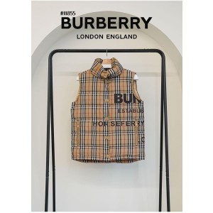 [BURBERRY] 버버리 수입고퀄 호스페리 레터링 프린트 패딩 베스트