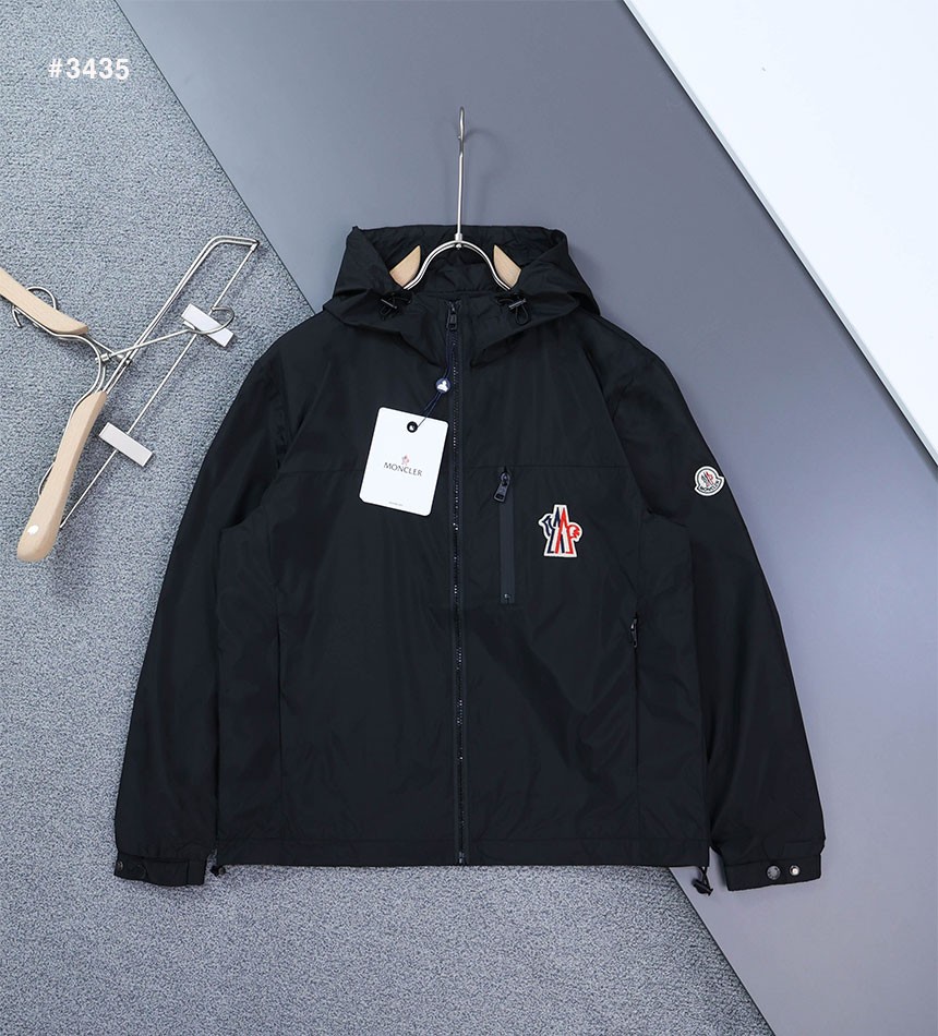 [MONCLER] 몽클레어 그레노블 나일론 윈드브레이커 후드 자켓