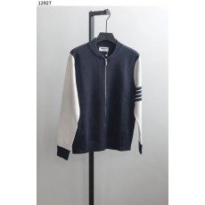 톰브라운 [Thom Browne] 클래식 사선 완장 니트 집업 자켓 신상입고