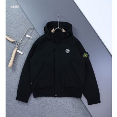 [STONE ISLAND] 스톤아일랜드 라이트 소프트쉘 와펜 후드 점퍼