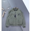 [EMPORIO ARMANI] 알마니 페이디드 워크 블루종 자켓