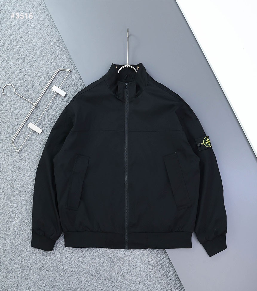 [STONE ISLAND] 스톤아일랜드 콤파스 와펜 윈드브레이커 자켓