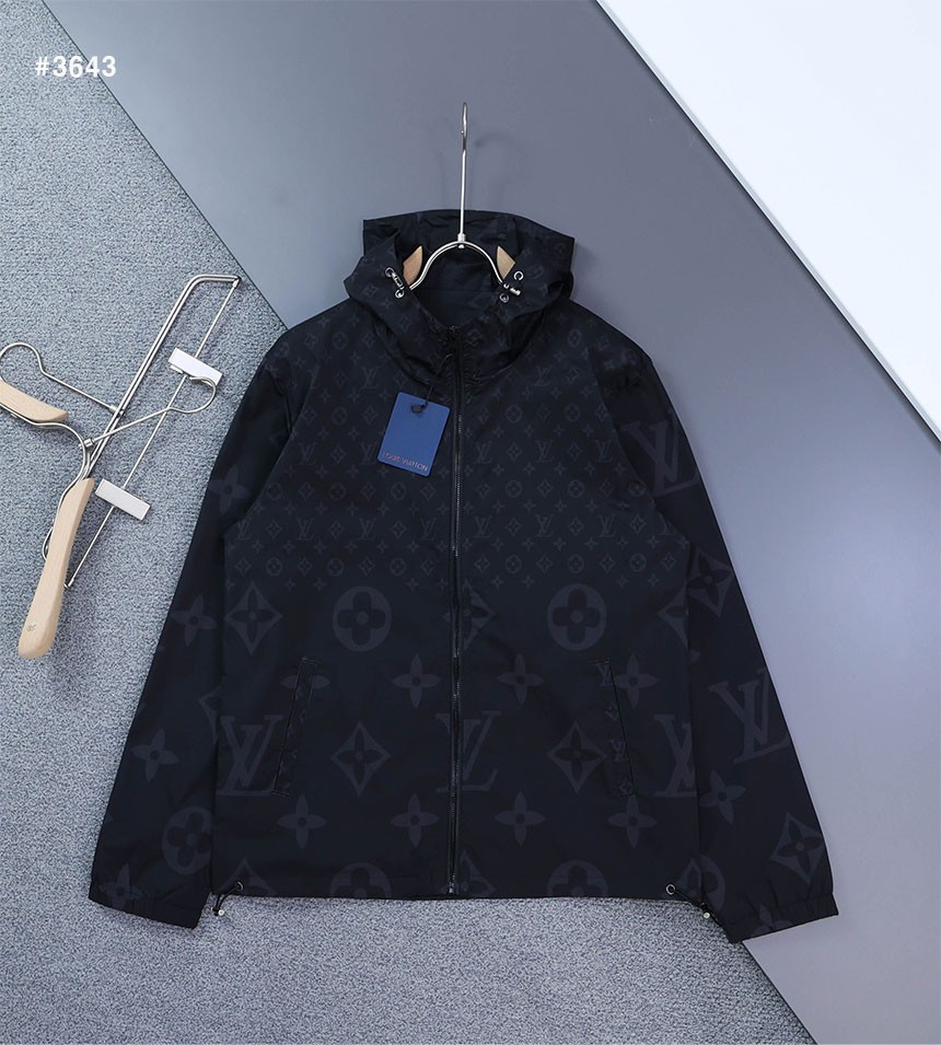 [LOUIS VUITTON] 루이비통 LV모노그램 믹스 윈드브레이커 후드 자켓