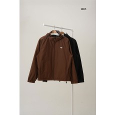 [PRADA] 프라다 남성 트라이앵글 로고 리버시블 후드 자켓