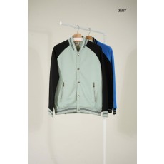[HERMES] 에르메스 투톤 컬러블록 바시티 자켓