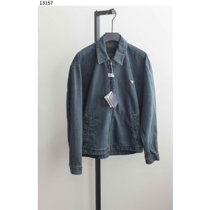 프라다 [PRADA] 데님 블루종 자켓 신상입고