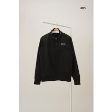 [Hugo Boss] 휴고 보스 넥 로고 집업 블루종 자켓