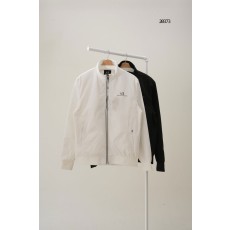 [Armani Exchange] 아르마니 익스체인지 로고 스탠드 넥 집업 바람막이 자켓